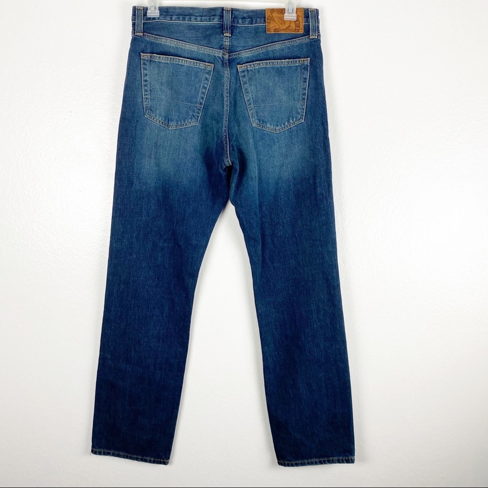 EDDIE BAUER 100% Cotton Medium Wash Slim Jeans, Size 34 x 32 - Picture 2 of 7